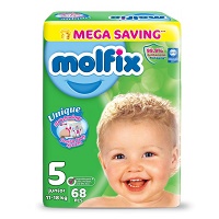 Molfix Junior Diaper Mega 5-68pcs
